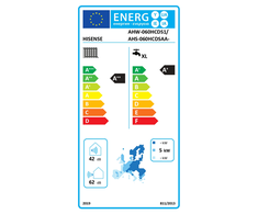 Šilumos siurblys oras vanduo 6,0kW su integruotu 230l boileriu Hisense AHW-060HCDS1 + AHS-060HCDSAA-23 (kompl.)