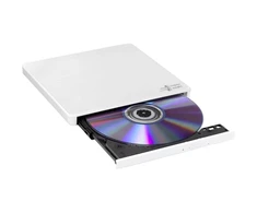 LG H.L duomenų saugykla | Itin plonas nešiojamasis DVD rašiklis | GP60NW60 | Sąsaja USB 2.0 | DVD±R/RW | CD skaitymo greitis 24 x | CD įrašymo greitis 24 x | Baltas | Stalinis kompiuteris / Nešiojamasis kompiuteris