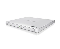 H.L duomenų saugykla | Itin plonas nešiojamasis DVD rašiklis | GP57EW40 | Sąsaja USB 2.0 | DVD±R/RW | CD skaitymo greitis 24 x | CD įrašymo greitis 24 x | Baltas | Stalinis kompiuteris / Nešiojamasis kompiuteris