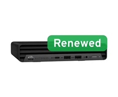 HP Renewed Grade A | EliteDesk 800 G6 | Intel Core i5 | i5-10500 | 16 GB | SSD | 256 GB | Intel UHD Graphics | Windows 11 Pro