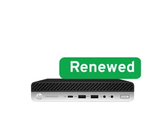 HP Renewed Grade A | ProDesk 600 G4 Desktop Mini PC | Intel Core i3 | i3-8100T | 8 GB | SSD | 128 GB | Intel UHD Graphics 630 | Windows 11 Home | 12 mėn. (Atnaujinta)
