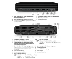 HP Renewed Grade B | EliteDesk 800 G6 | Intel Core i5 | i5-10500T | 16 GB | SSD | 256 GB | Intel UHD Graphics | Wi-Fi | Windows 11 Pro