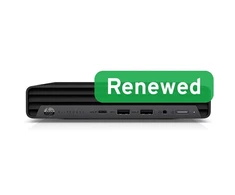 HP Renewed Grade B | EliteDesk 800 G6 Desktop Mini | Intel Core i5 | i5-10500T | 16 GB | SSD | 256 GB | Intel UHD Graphics 630 | Windows 11 Pro