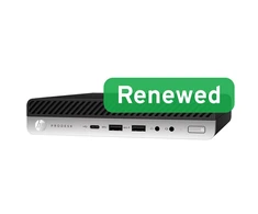 Hp Renewed HP atnaujintas B klasės stacionarus stacionarus kompiuteris | „ProDesk 600 G5 DM“ | „Intel Core i3“ | „i3-9100T“ | 8 GB | „NVMe“ | 128 GB | „Intel UHD Graphics 630“ | „Windows 11 Home“