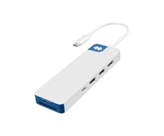 Targus Hyper HyperDrive Flex 8 Port USB-C Hub, Baltas/Mėlyna | HD4102BUGL | HDMI jungtys quantity 1