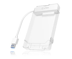 Raidsonic | ICY BOX | Adapterio laidas su apsauginiu dangteliu 2,5" SATA kietiesiems diskams prie USB 3.0, mėlynas Access LED | SATA | USB 3.0 | 2,5"