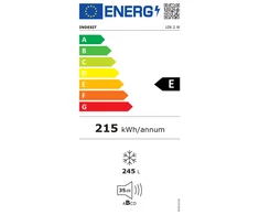167 cm aukščio šaldiklis Indesit UI6 2 W