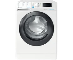 INDESIT | Skalbimo mašina | BWSE 71295X WBV EU | Energy efficiency class B | Front loading | Skalbimo talpa 7kg | 1200 RPM | Gylis 43.5 cm | Plotis 59.5 cm | Ekranas | Big Digit | Baltas