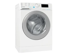 INDESIT | Skalbimo mašina | BWSE 71295X WSV EU | Energy efficiency class B | Front loading | Skalbimo talpa 7kg | 1200 RPM | Gylis 43.5 cm | Plotis 59.5 cm | Ekranas | Large digit | Baltas