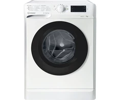 INDESIT | Skalbimo mašina | MTWE 71252 WK EE | Energy efficiency class E | Front loading | Skalbimo talpa 7kg | 1200 RPM | Gylis 54 cm | Plotis 59.5 cm | Ekranas | Big Digit | Baltas