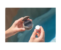 Intex plaukiojantis dozatorius rudas