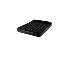 Intex Full Pillow Rest Classic Airbed su Fibre-Tech įmontuotu siurbliu, Juodas, 191x137x25cm