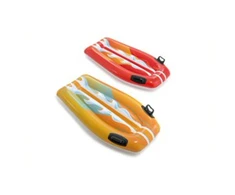 Intex Inflatable Swimming Board Joy Riders Raudona/Baltas , Geltona/Baltas, Age 6+, 112 x 62 cm