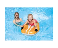 Intex Inflatable Swimming Board Joy Riders Raudona/Baltas , Geltona/Baltas, Age 6+, 112 x 62 cm