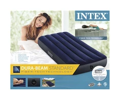 Pripučiamas čiužinys INTEX Jr.Twin Dura-Beam, Classic Downy Airbed 76cm x 1.91m x 25cm