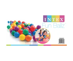 Intex Small Fun Balls, nešiojimo krepšys 100 vnt