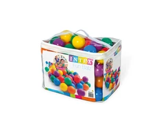 Amo Toys Intex Small Fun Balls PE, PVC, krepšys, 100 vnt, 8 cm