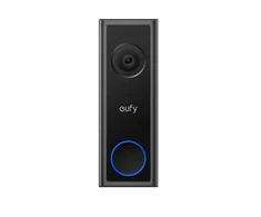 Išmanusis durų skambutis Eufy Video Doorbell C30, juodos spalvos