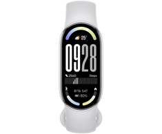 Išmanusis laikrodis Išmanioji apyrankė Xiaomi Smart Band 10 Glacier Sidabrinis spalvos