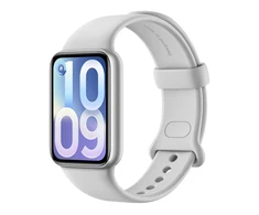 Išmanusis laikrodis Xiaomi Smart Band 10 Pro, sidabrinės spalvos
