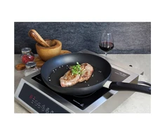 Caso | Thermo Control Hob | TC 3500 | Number of burners/cooking zones 1 | Touch control | Juodas/Nerūdijantis plienas | Induction