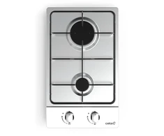 Mikrobangų krosnelė CATA | Hob | GI 3002 X | Gas | Number of burners/cooking zones 2 | Rotary knobs | Nerūdijantis plienas
