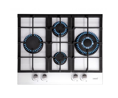 Kaitlentė CATA hob LCI 6031 WH Gas on glass, Number of burners/cooking zones 4, Rotary knobs, Baltas