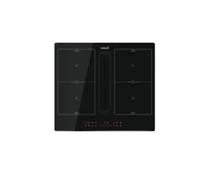 Kaitlentė CATA Venting Hob | IAS 6024 | Induction | Number of burners/cooking zones 4 | Slider | Juodas | CATA | Hob with Hood | IAS 6024 | Induction | 59 cm | Number of burners/cooking zones 4 | Juodas | Slider