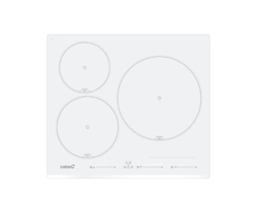 CATA Hob | INSB 6003E2 WH | Induction | Number of burners/cooking zones 3 | Slider touch | Baltas