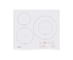 Kaitlentė CATA Hob | INSB 6030 WH | Induction | Number of burners/cooking zones 3 | Slider touch | Baltas