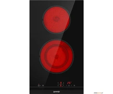 Kaitlentė Gorenje Hob ECT322BCSC Vitroceramic, Number of burners/cooking zones 2, Juodas, Ekranas, Timer