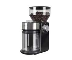 Kavamalė Caso | Kavos malūnėlis | Barista Crema | 150 W | Kavos pupelių talpa 240 g | Puodelių skaičius 12 vnt(s) | Juodas