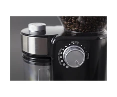 Kavamalė Caso | Kavos malūnėlis | Barista Crema | 150 W | Kavos pupelių talpa 240 g | Puodelių skaičius 12 vnt(s) | Juodas