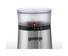 Kavamalė Gorenje | Kavos malūnėlis | SMK150E | 150 W | Kavos pupelių talpa 60 g | Dangčio apsauginis jungiklis | Nerūdijantis plienas