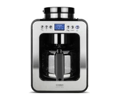 Kavos aparatas Caso | Design Compact with Grinder | Slėgis Not applicable bar | 600 W | Manual | Juodas/Nerūdijantis plienas