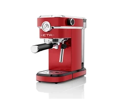 Kavos aparatas ETA | Espresso | ETA618190030 Storio | Slėgis 20 bar | Su pieno plakikliu | Semi-automatinis | 1350 W | Raudona