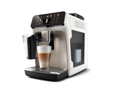 Kavos aparatas Philips Espresso Aparatas | EP5543/90 | Slėgis 15 bar | Su pieno plakikliu | Pilnai Automatinis | 1500 W | Baltas