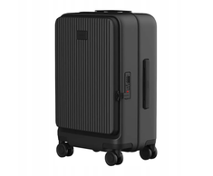 Kelioninis lagaminas Xiaomi Front Opening Luggage 20" (Aukštis: 56.5 cm x Plotis: 36.6 cm x Gylis: 24.2 cm), Juodos spalvos