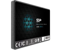Kietasis diskas SILICON POWER KOMPIUTERIŲ IR RYŠIŲ ĮRANGA SILICON POWER SSD Ace A55 2TB 2.5" SATA III 6GB/s 560/530 MB/s