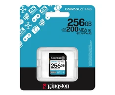 Atminties kortelė Kingston | Canvas Go! Plus | 256 GB | SD | Flash atminties klasė Class 10, UHS-I, U3, V30