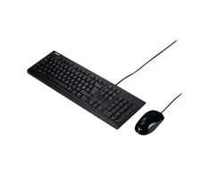 Klaviatūra Asus U2000 | Klaviatūros ir pelės rinkinys | su laidu | US | Juodas