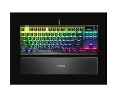Klaviatūra SteelSeries Apex 7 TKL, Red Switch, US kalba, Juodos spalvos