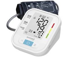 Medisana | Kraujo spaudimo monitorius | BU-95E | Baltas | Kraujospūdžio apskaičiavimas, Širdies susitraukimų dažnio skaičiavimas, 3 paskutinių išsaugotų verčių vidutinės vertės apskaičiavimas | Viršutinė ranka