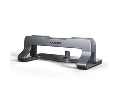 AXAGON STND-VG Vertical Nešiojamas kompiuteris Stand, adjustable width, aliuminio – pilkas