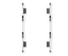Laikiklis EDBAK ULS3337 Universal LED System for 3 cabinets 600 x 337.5 | Juodas