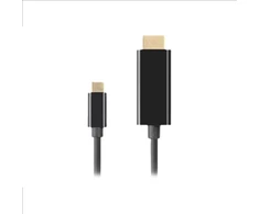 Lanberg USB-C į HDMI kabelis, 3 m 4K/60Hz, Juodas | Lanberg | USB-C į HDMI kabelis | CA-CMHD-10CU-0030-BK | 3 m