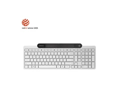Lenovo 800 Self-Charging Bluetooth Klaviatūra-US English | Klaviatūra | Bluetooth | US English | Baltas