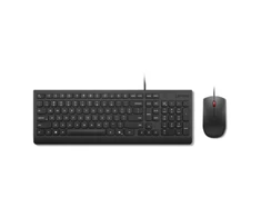 Lenovo Essential Klaviatūra su laidu ir pelė | Klaviatūros ir pelės rinkinys | su laidu | su pele | Estonian | Juodas