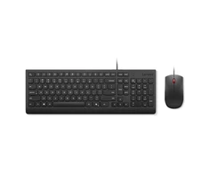 Lenovo Essential Klaviatūra su laidu ir pelė | Klaviatūros ir pelės rinkinys | su laidu | su pele | Estonian | Juodas