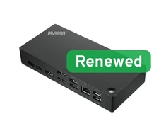 Lenovo Renewed ThinkPad Universal USB-C Dock 40AY 90W Used incl. PSU